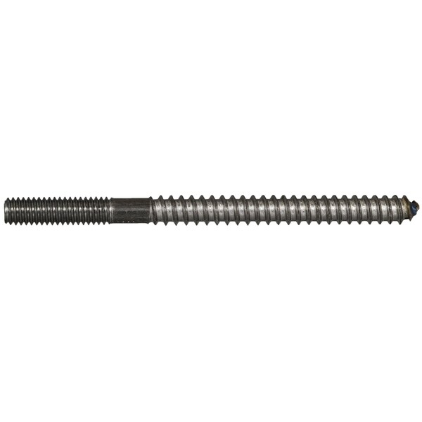 5/16 in Thread to 5/16"-18 Thread, 50 PK Steel, Plain Finish